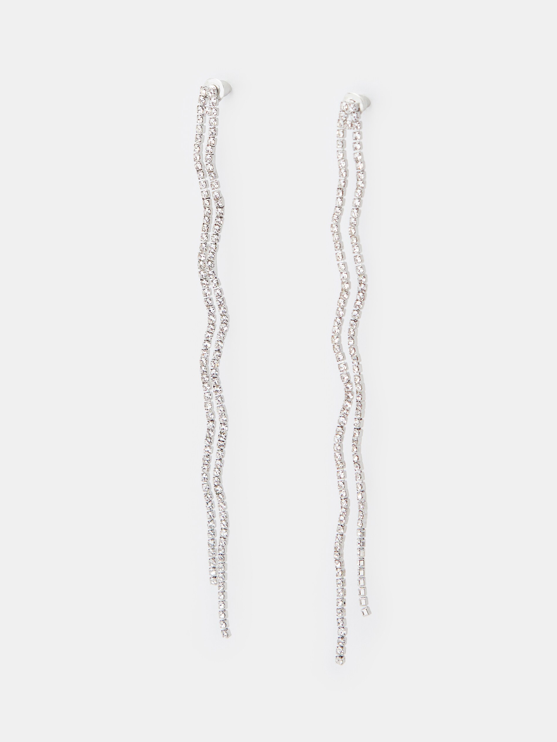 Dlhé náušnice s kamienkami