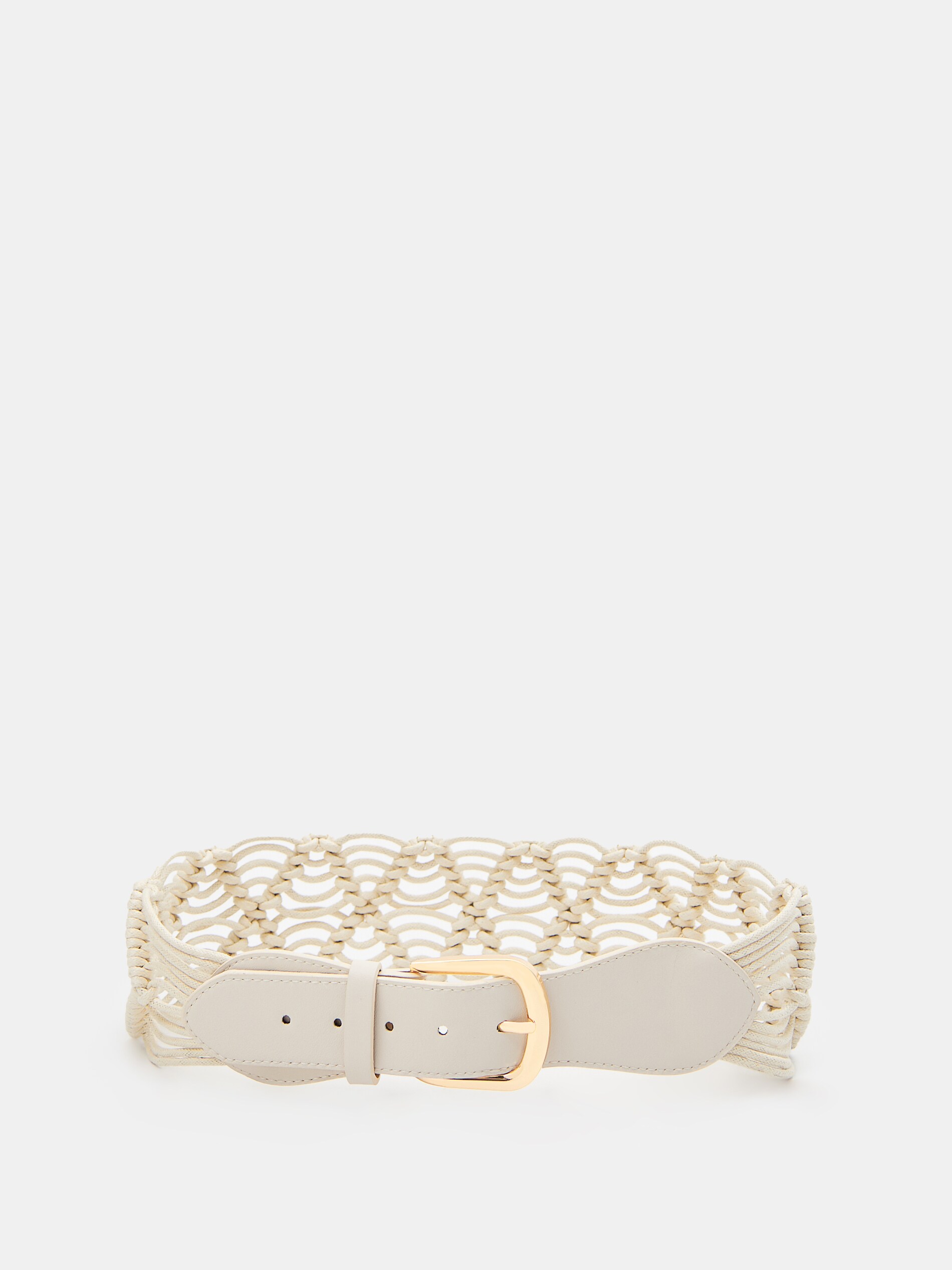 Pletený opasok s prackou