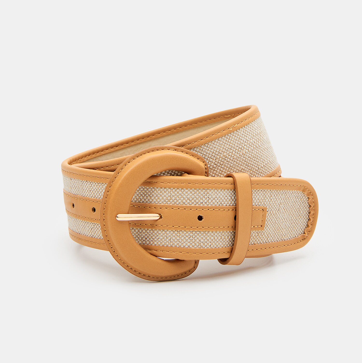 Opasok s kombinovaným materiálom