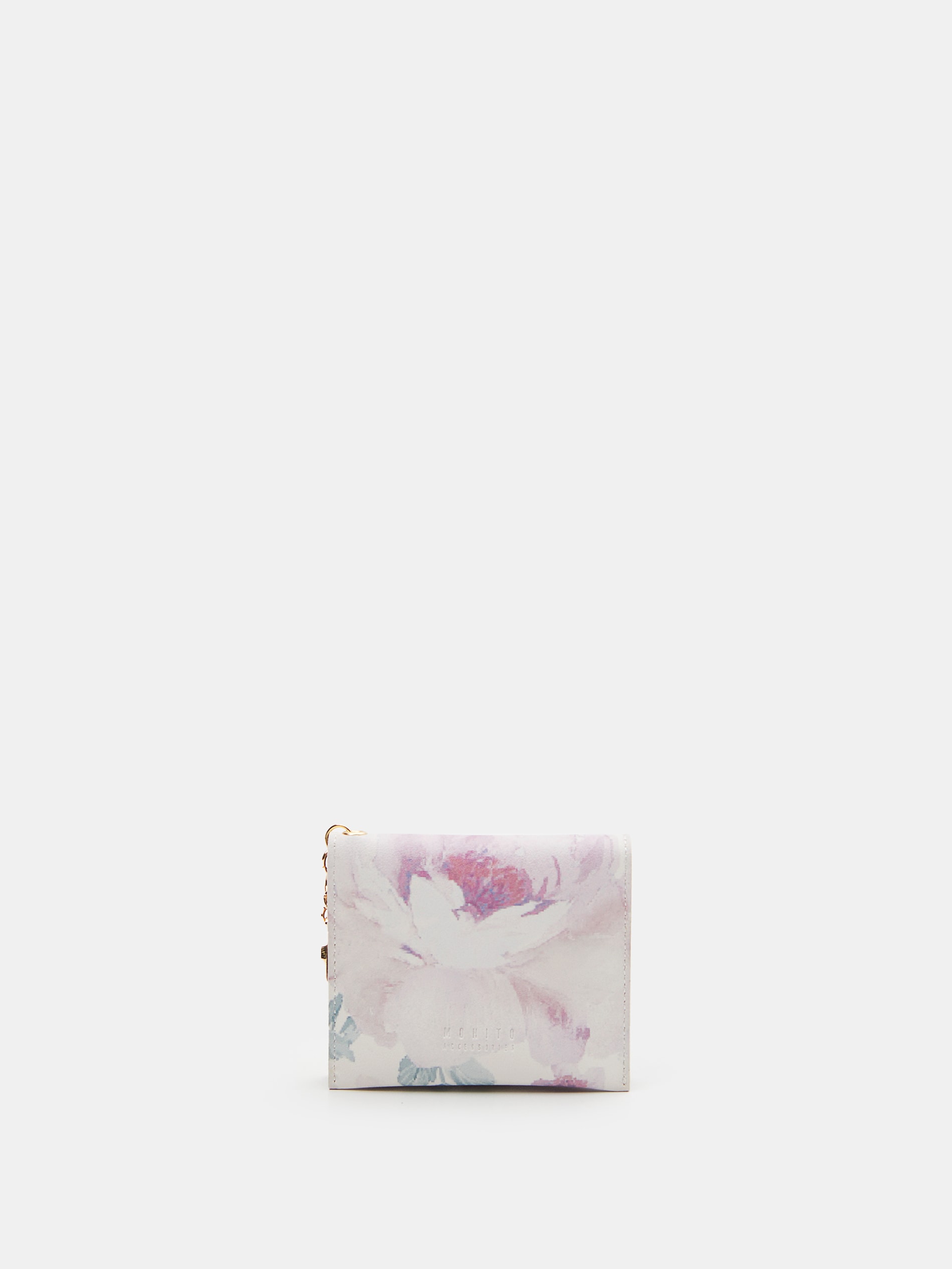 Peňaženka s kvetinovou potlačou