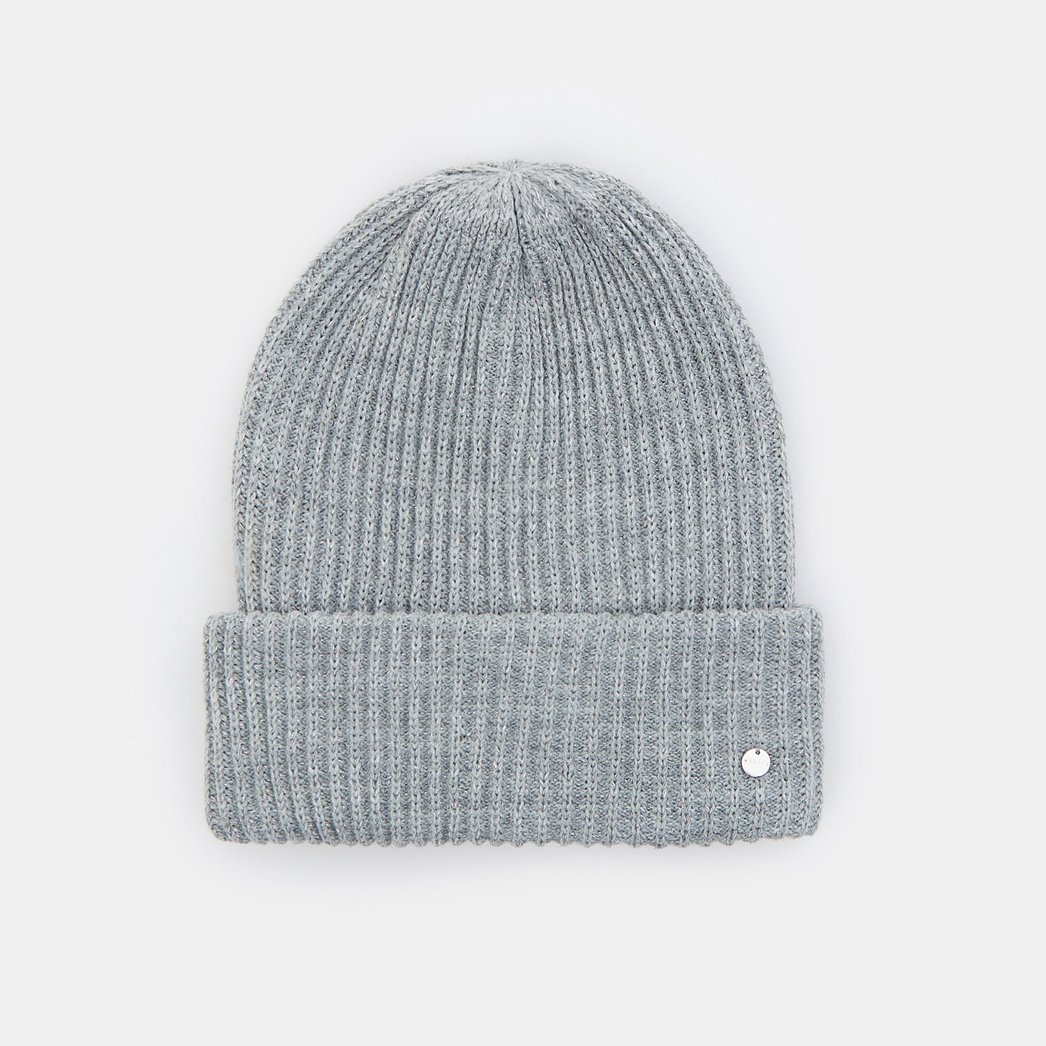 Čiapka beanie s metalickou niťou
