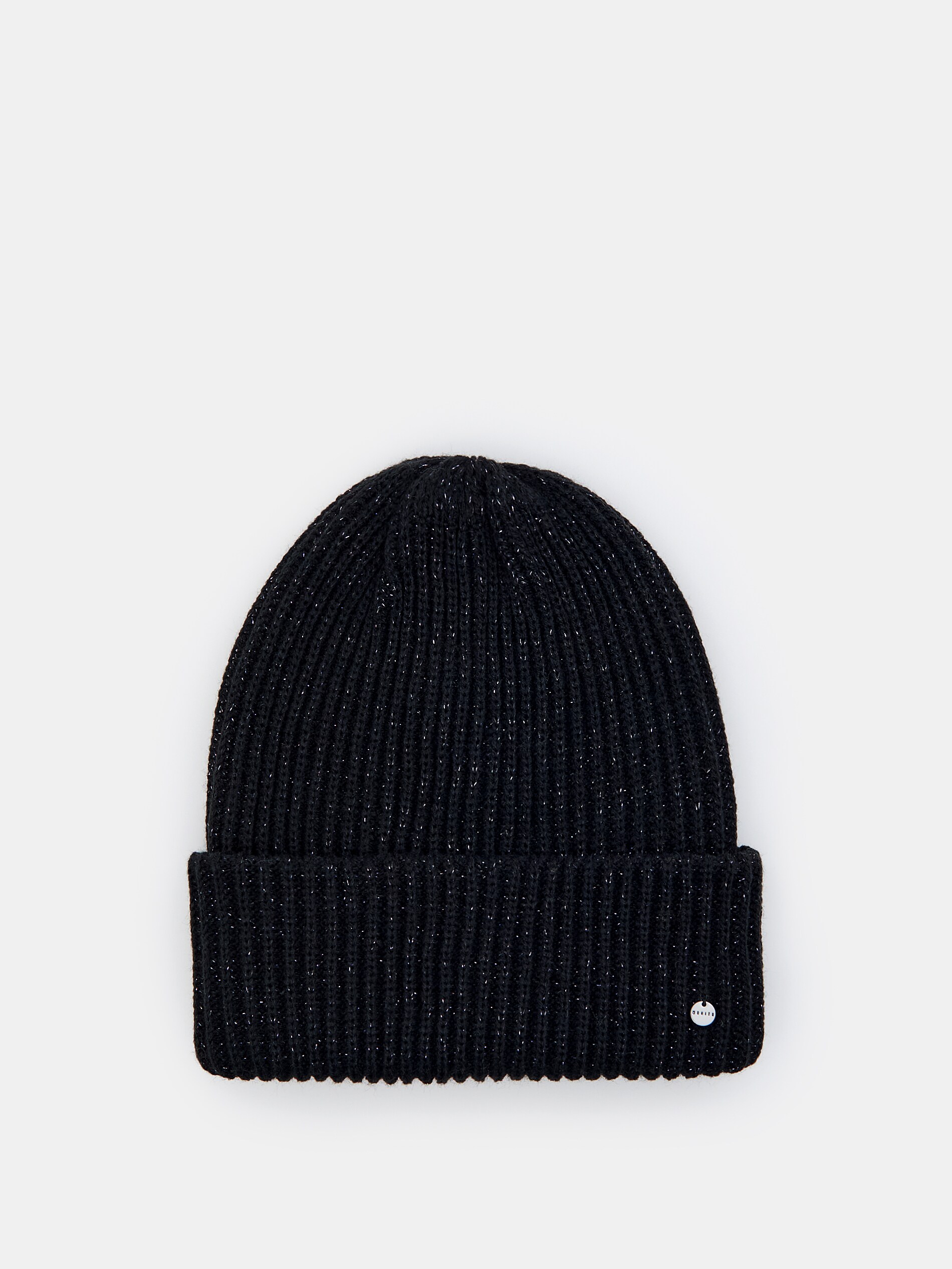 Čiapka beanie s metalickou niťou