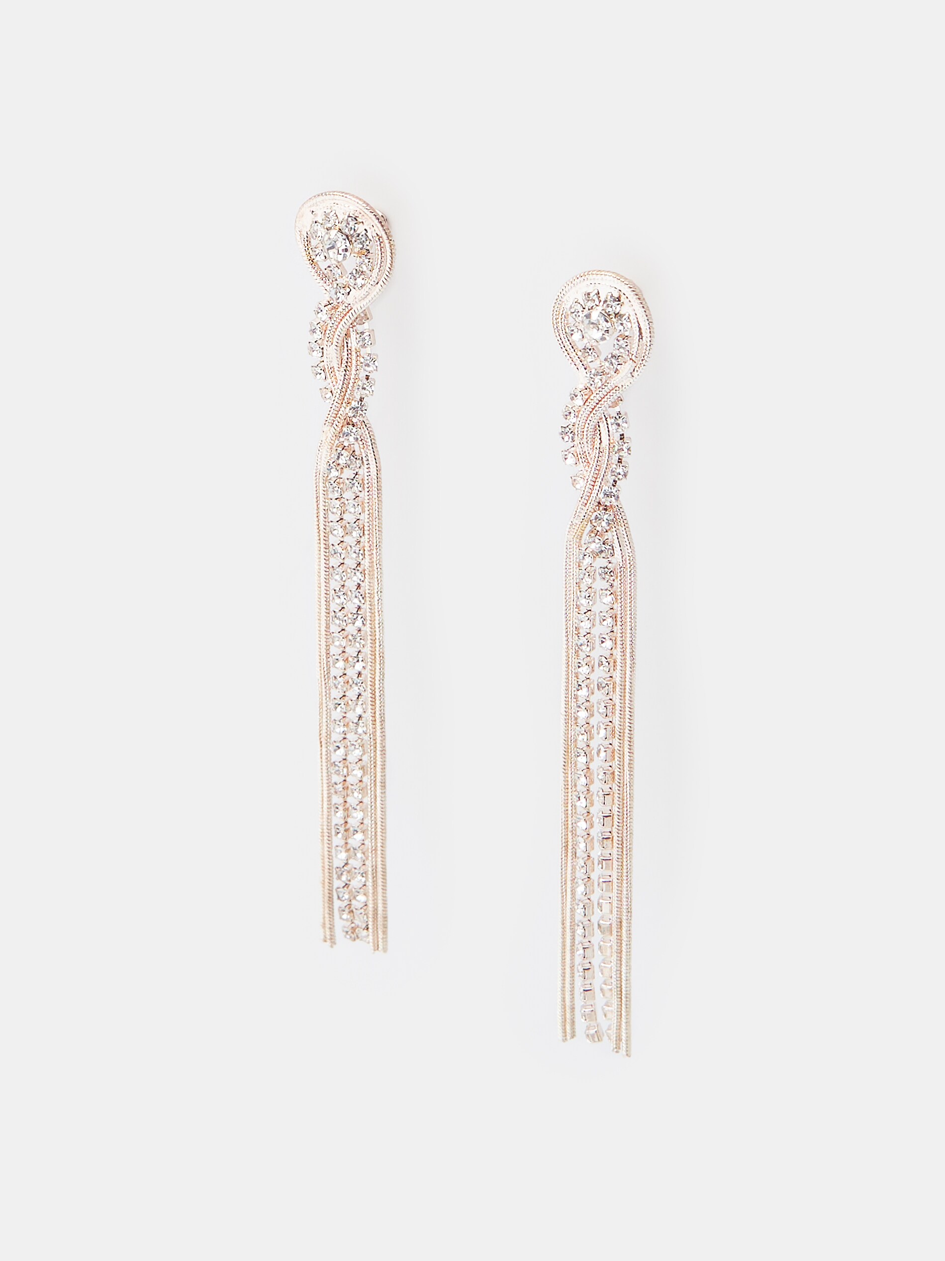 Visiace náušnice s retiazkami