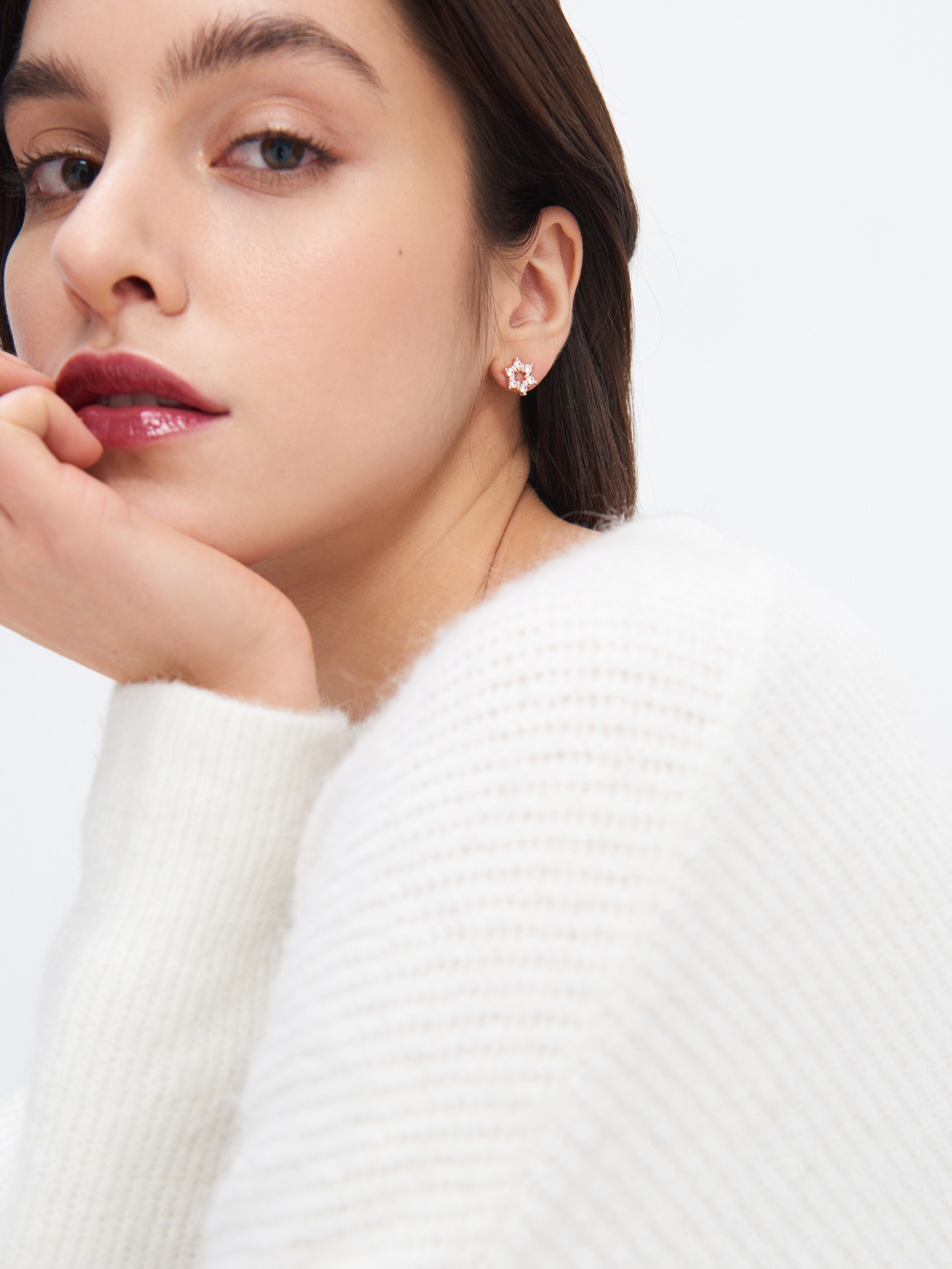 Náušnice so zirkónom