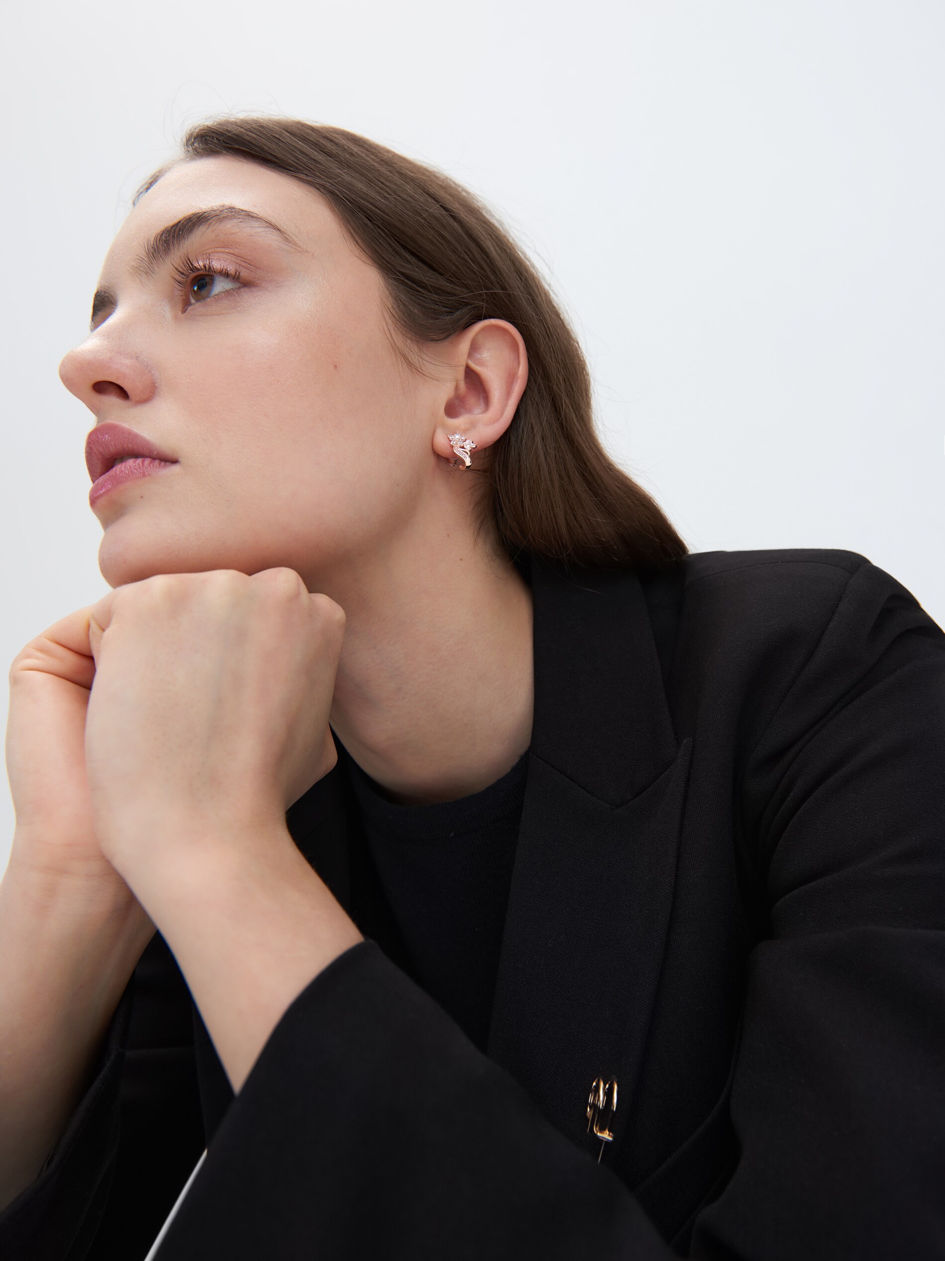 Náušnice so zirkónom