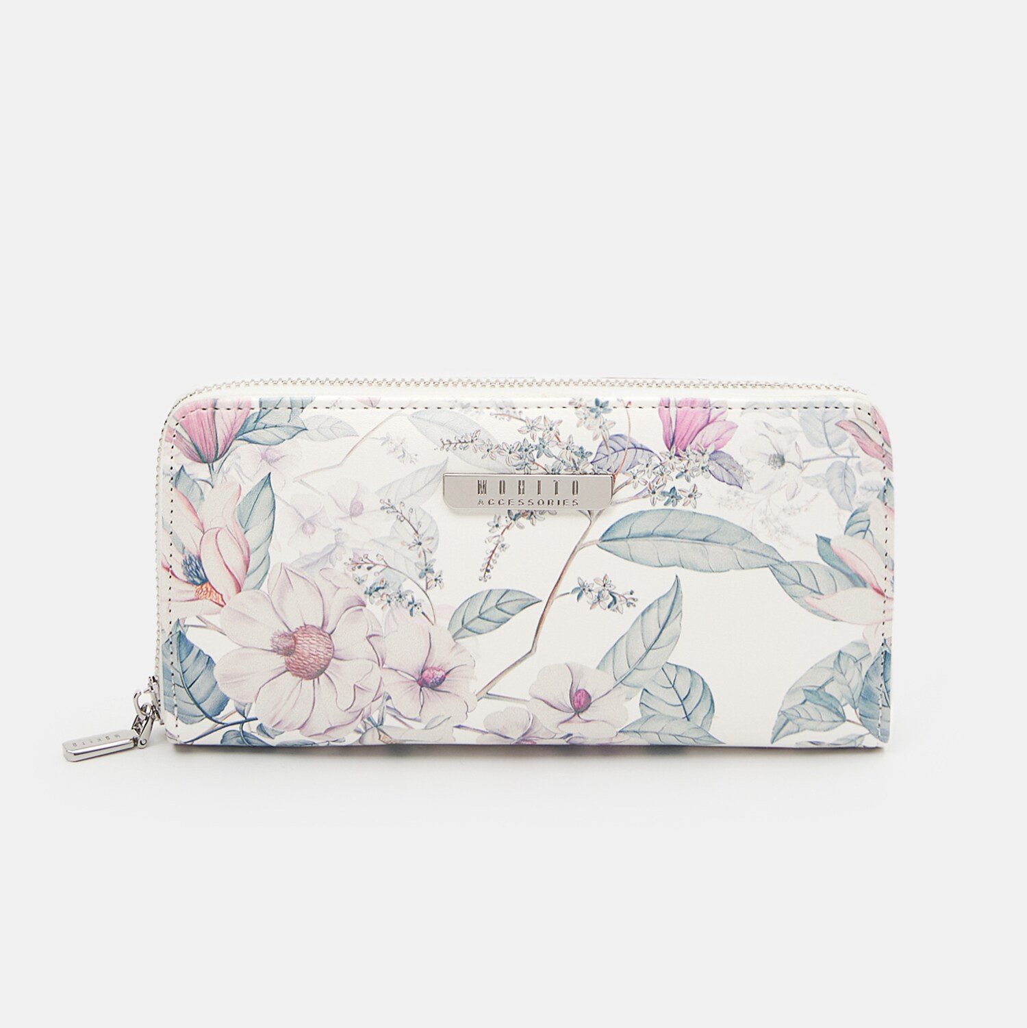 Veľká peňaženka s kvetinovým vzorom