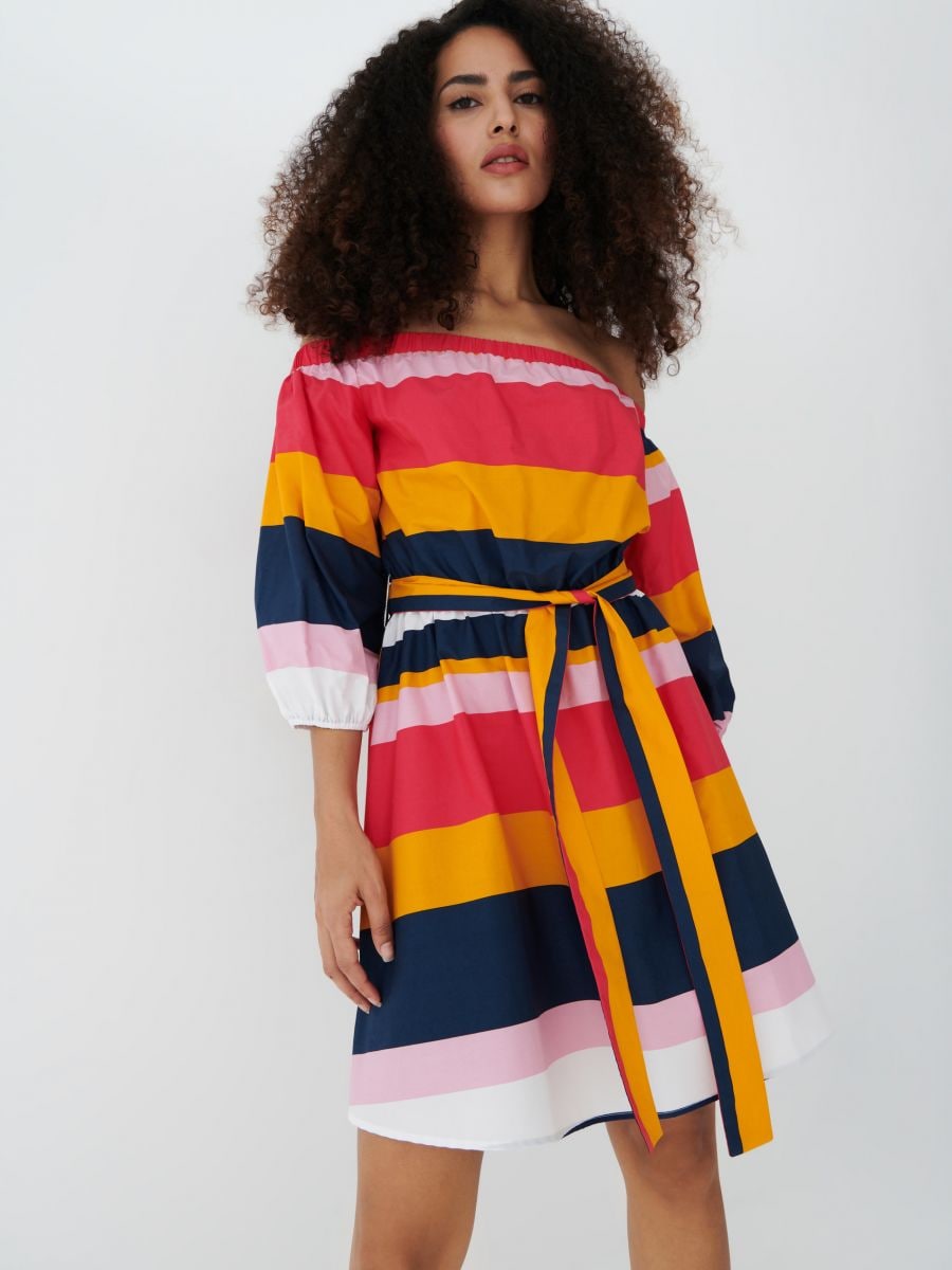 lazy oaf striped dress