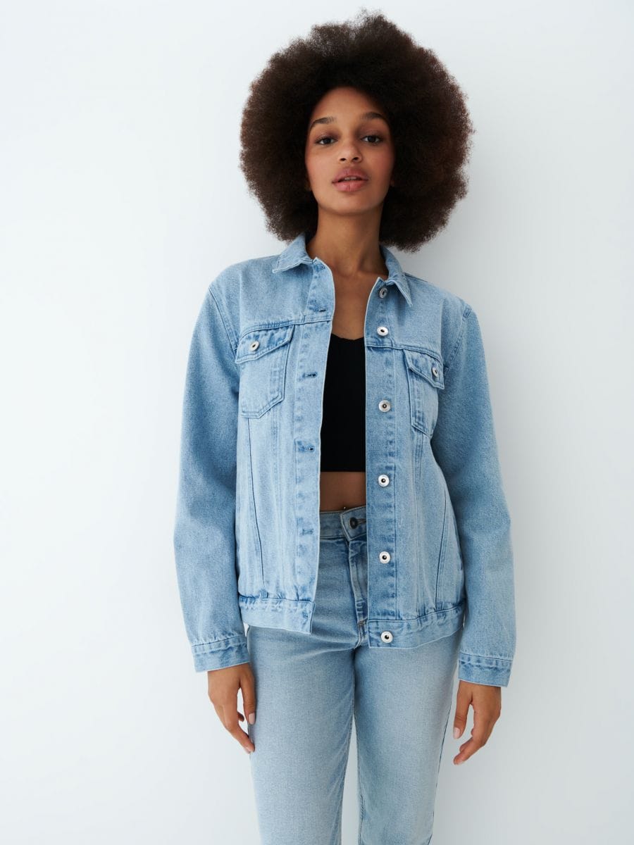 real denim jacket