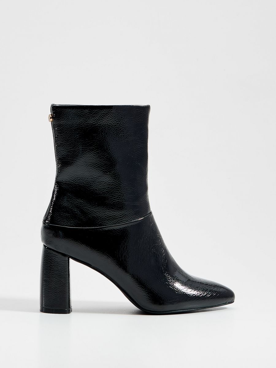 non leather ankle boots